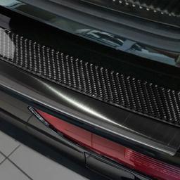 Lastskydd svart borstat stål och kolfiber Audi Q5