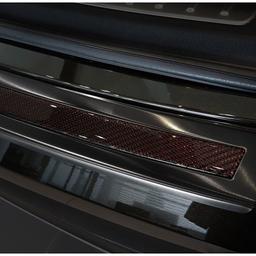 Læssekantbeskytter sort, børstet stål og kulfiber med røde detaljer til BMW X6 F16