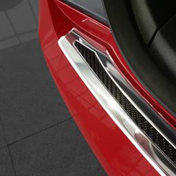 Lastskydd krom och kolfiber till Tesla Model S