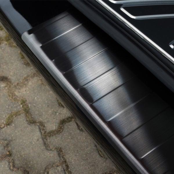 Black Brushed Steel Rear Bumper Protector Mercedes V-Class