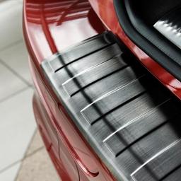 Læssekantbeskytter sort børstet stål Audi Q5