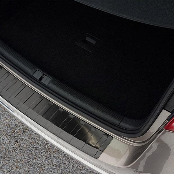Lastskydd Svart borstat stål VW Passat B7 Variant