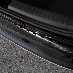 Black Brushed Steel Rear Bumper Protector Seat Ateca 5D