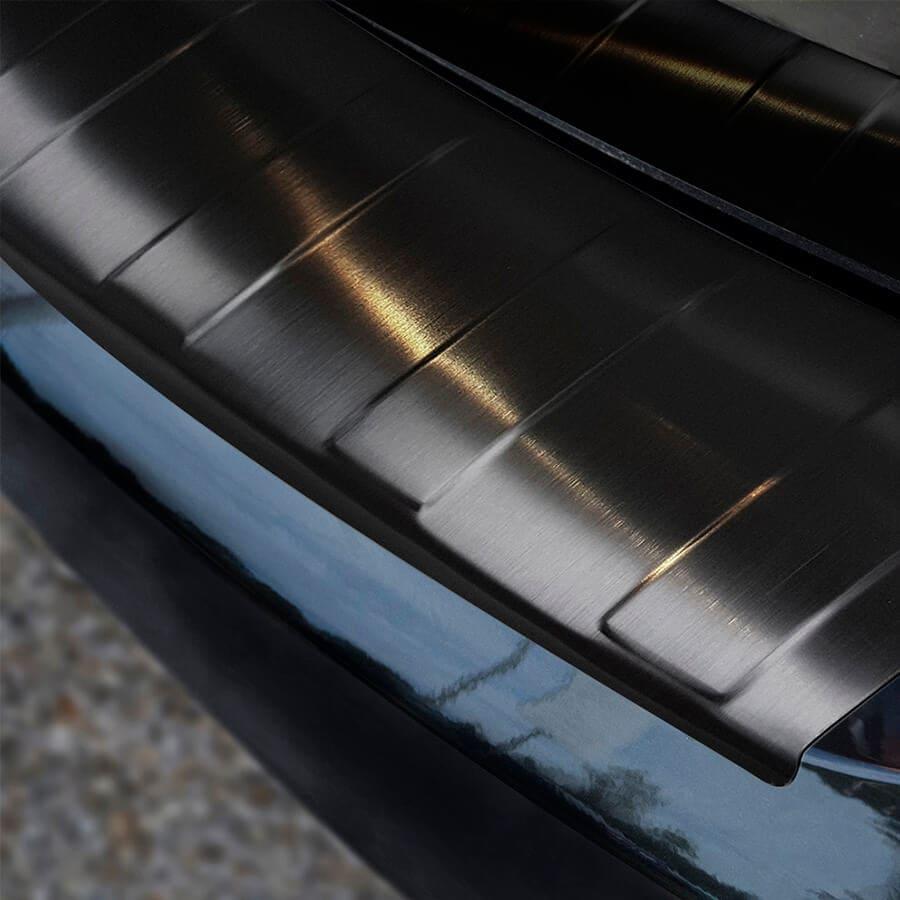 Black Brushed Steel Rear Bumper Protector Opel Astra V K Sports Tourer