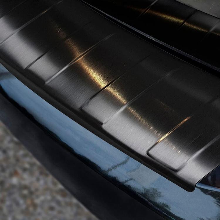 Black Brushed Steel Rear Bumper Protector Opel Astra V K Sports Tourer
