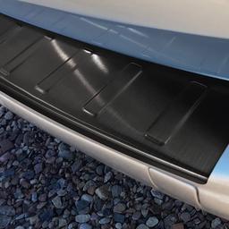 Læssekantbeskytter sort børstet stål til Peugeot 5008