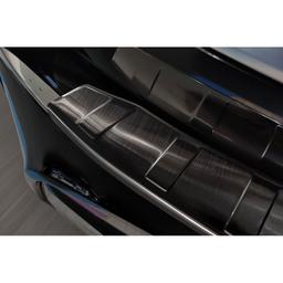 Black Brushed Steel Rear Bumper Protector BMW i3