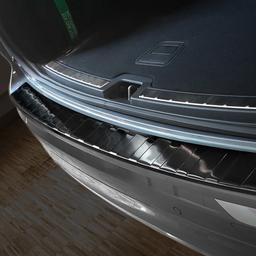 Lastskydd svart borstat stål som passar Volvo XC60 II