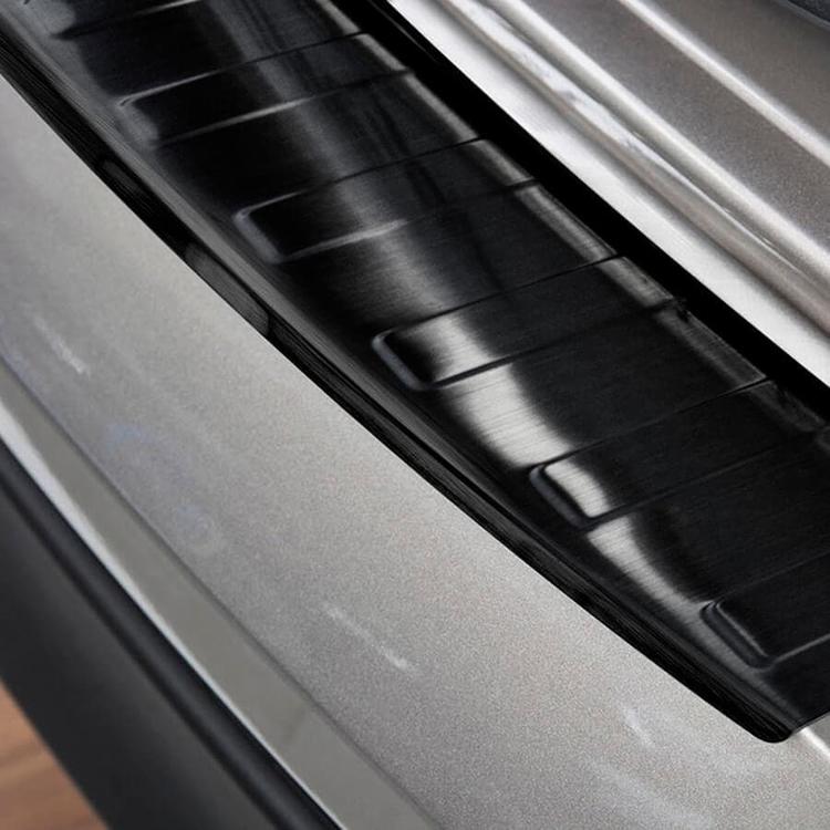 Black Brushed Steel Rear Bumper Protector Hyundai Tucson