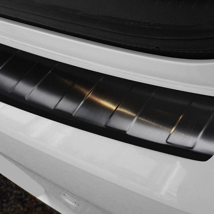 Black Brushed Steel Rear Bumper Protector Opel Insignia Grand Sport Liftback