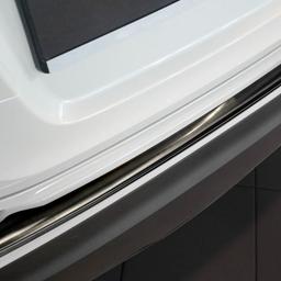 Black Brushed Steel Rear Bumper Protector Toyota C-HR