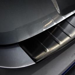 Lastskydd svart borstat stål till Nissan Leaf