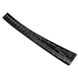 Black Brushed Steel Rear Bumper Protector Peugeot Partner