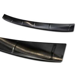 Black Brushed Steel Rear Bumper Protector BMW X1