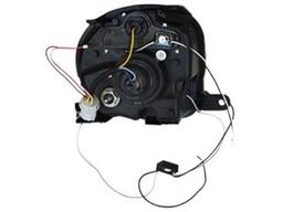 Clear glass LED Headlights  Fiat 500