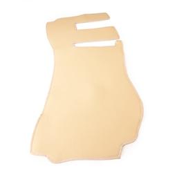 Motorklädsel Läderlook Beige