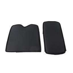 Engine cover & Floor mats leatherlook Black