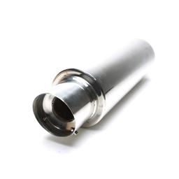 Slutdemper Rustfri 63,5mm tilkobling