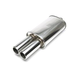 Slutdæmper dobbelt 2x76mm