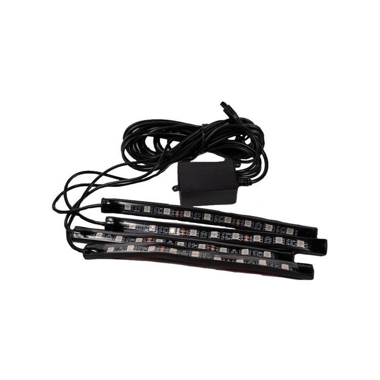 RGB LED-lyskæde - 4-pak