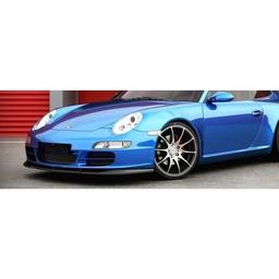 Blanksvart Cupspoiler Porsche 911 Carrera 997.1