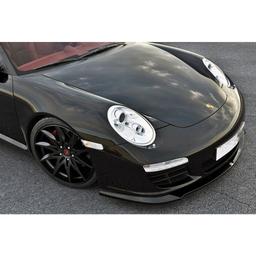 Blanksvart Cupspoiler Porsche 911 Carrera 997