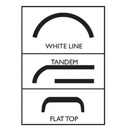 Parlok Plaststänkskärm Tandem 650x2120mm