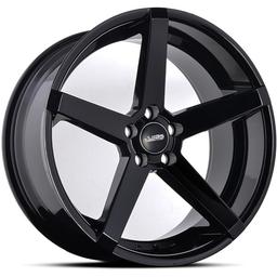 Complete Wheel Set Of  ABS355 Glossy Black