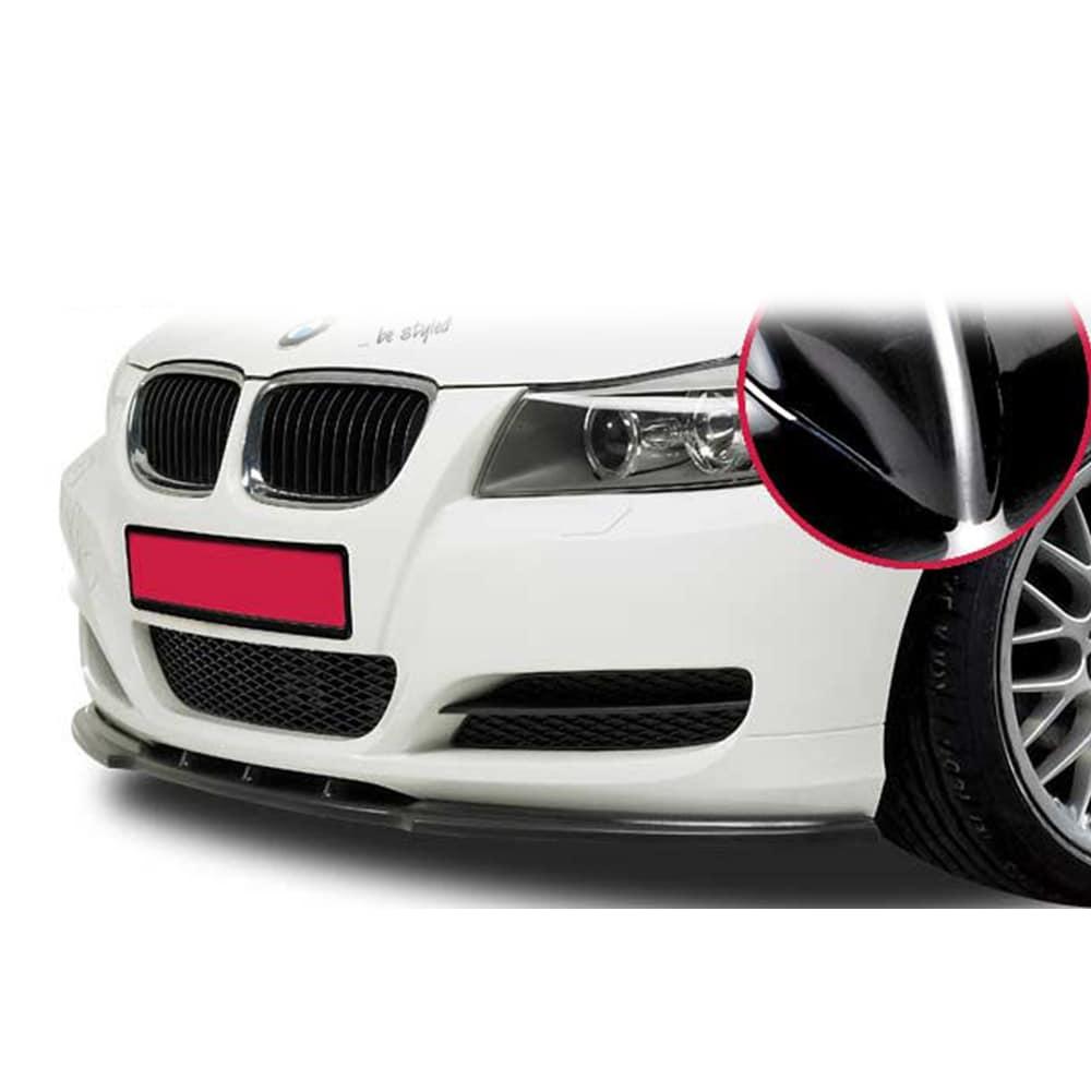 Blanksvart Cupspoiler Fram BMW E90 LCI
