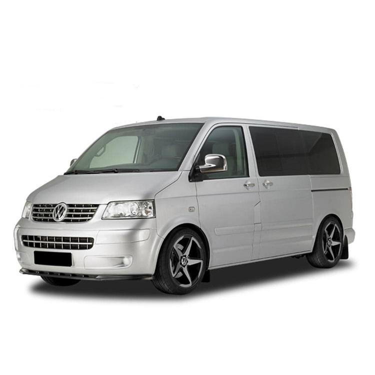 Blanksvart Cupspoiler Fram VW Transporter T5
