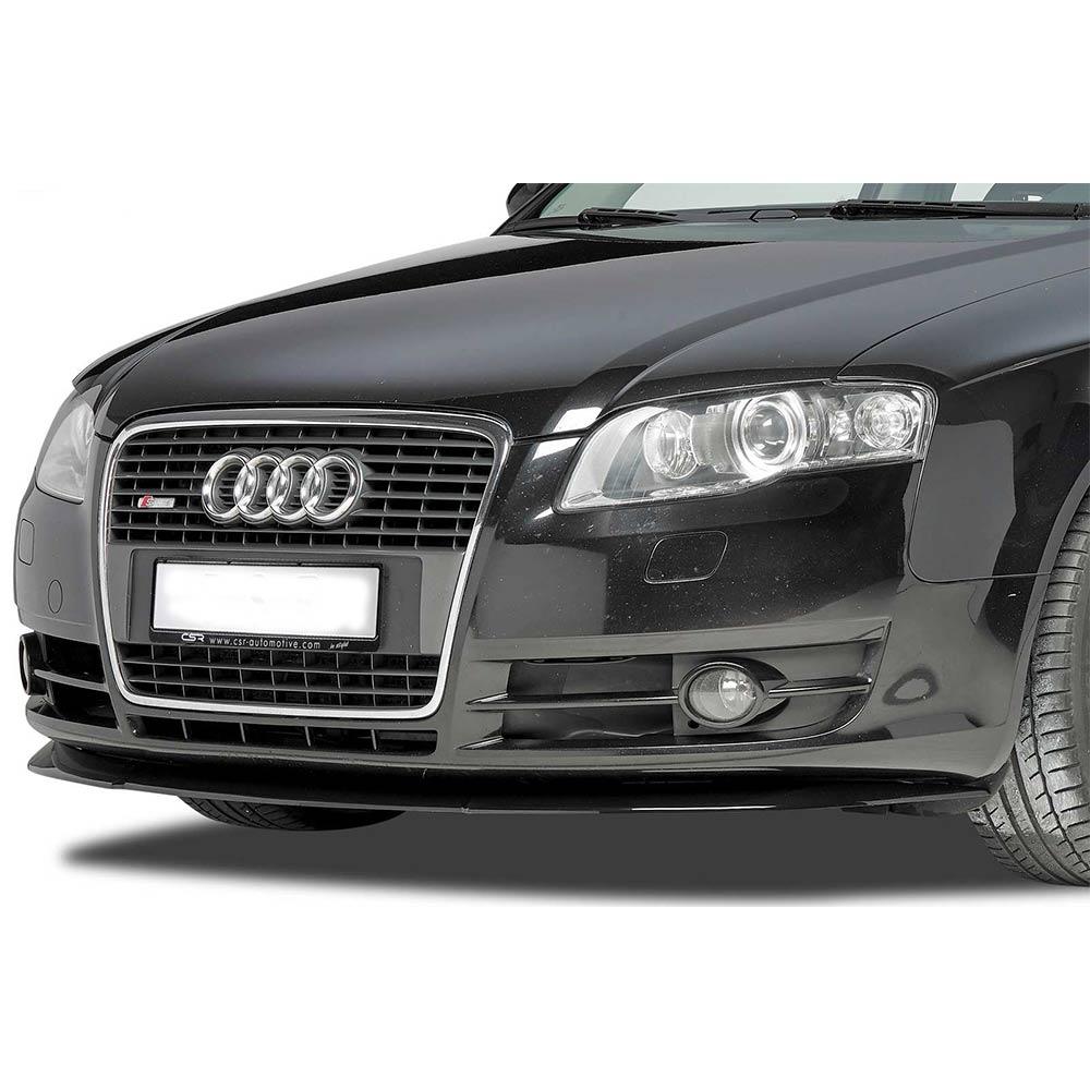 Blanksvart Cupspoiler Fram Audi A4 B7