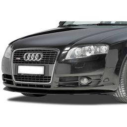 Blanksvart Cupspoiler Fram Audi A4 B7