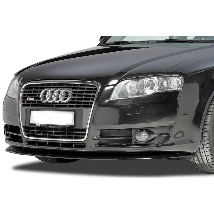 Blanksort Cupspoiler Frem Audi A4 B7
