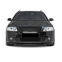 skinnende sort Cupspoiler foran Skoda Octavia