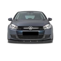 Blanksvart Cupspoiler Fram VW Golf 6