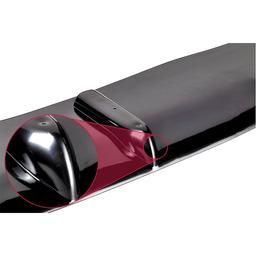 Blanksvart Cupspoiler Fram Audi A3 8P