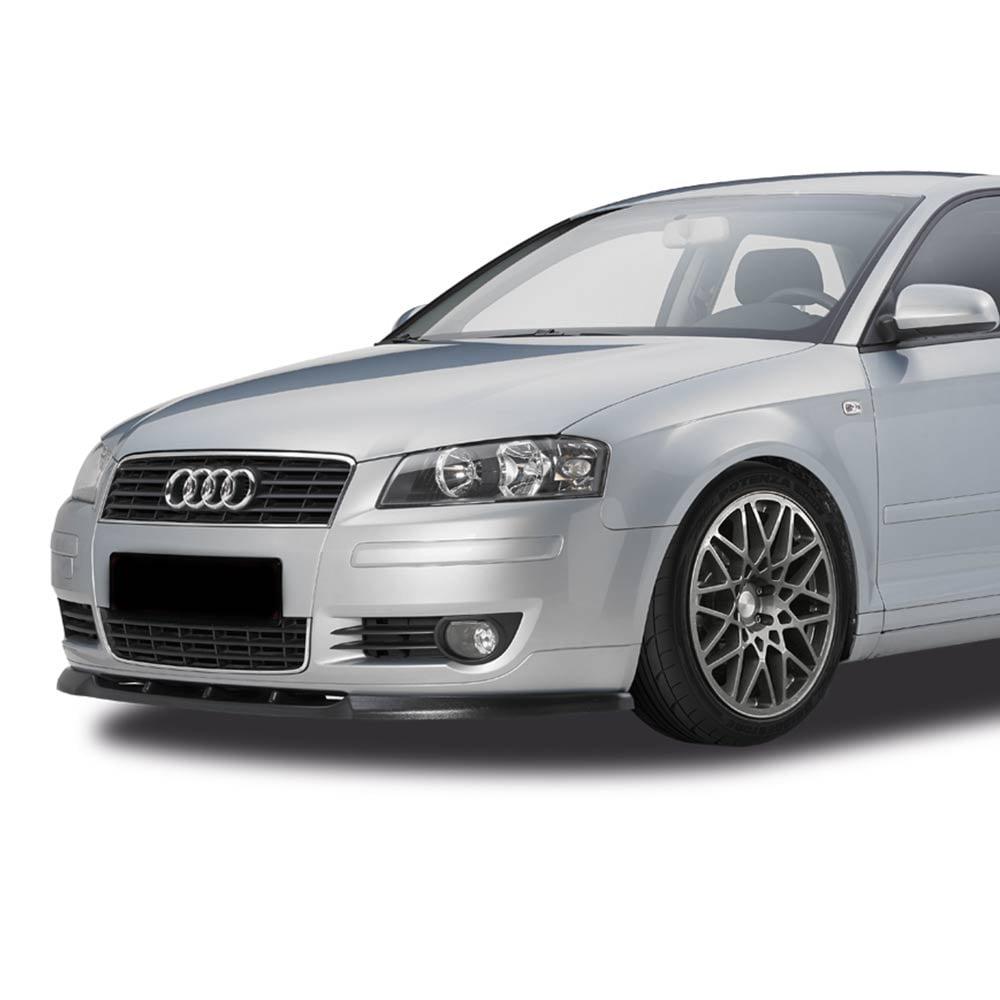 Mattsvart Cupspoiler Fram Audi A3 8P