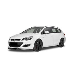 Blanksvart Cupspoiler Fram Opel Astra J