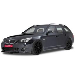 Mattsvart Cupspoiler Fram BMW 5-serie E60/E61 M-paket