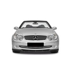 Glossy black Cupspoiler Front Mercedes W209 CLK
