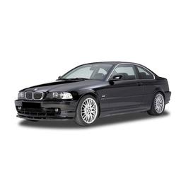 Black cupspoiler frontlip BMW E46 Coupe/Cab