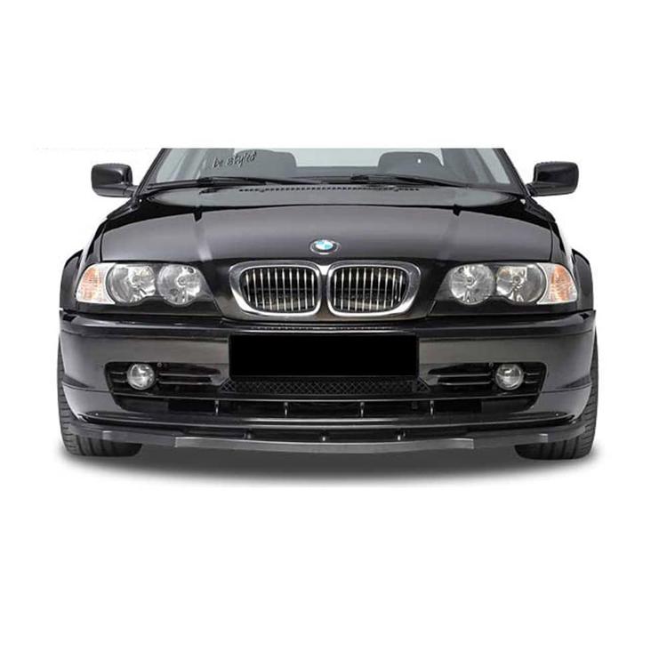 Black cupspoiler frontlip BMW E46 Coupe/Cab