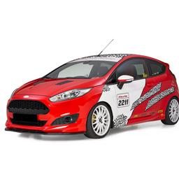 Glossy black Cupspoiler Front Ford Fiesta MK7