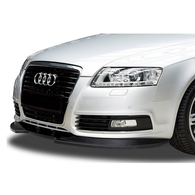 Blanksvart Cupspoiler Fram Audi A6 4F