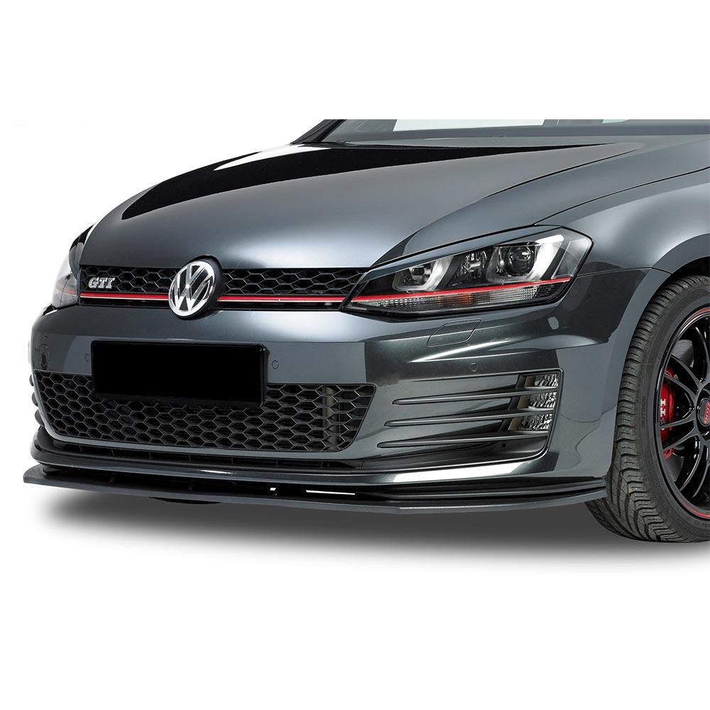 Blanksvart Cupspoiler Fram VW Golf 7