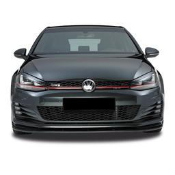Blanksvart Cupspoiler Fram VW Golf 7