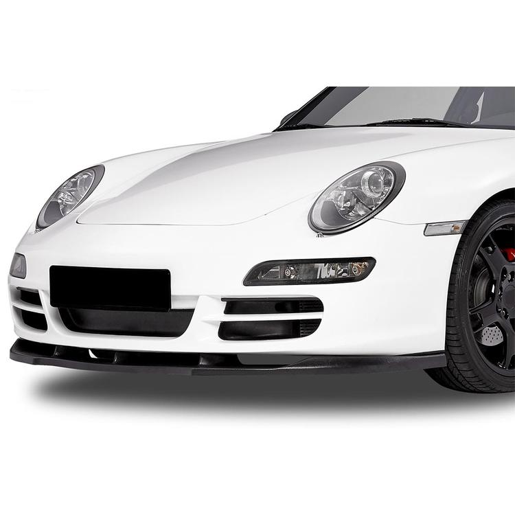 Blanksvart Cupspoiler Fram Porsche 911