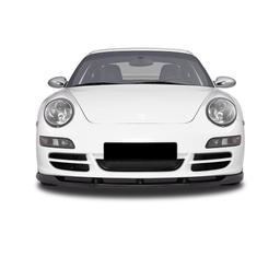 Blanksvart Cupspoiler Fram Porsche 911