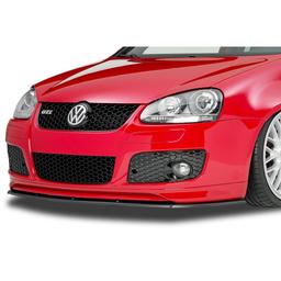 Blank sort cupspoiler foran VW Golf 5 GTI