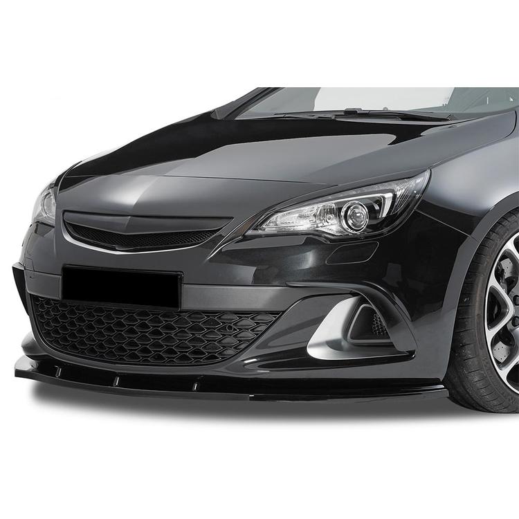 Blanksvart Cupspoiler Fram Opel Astra J